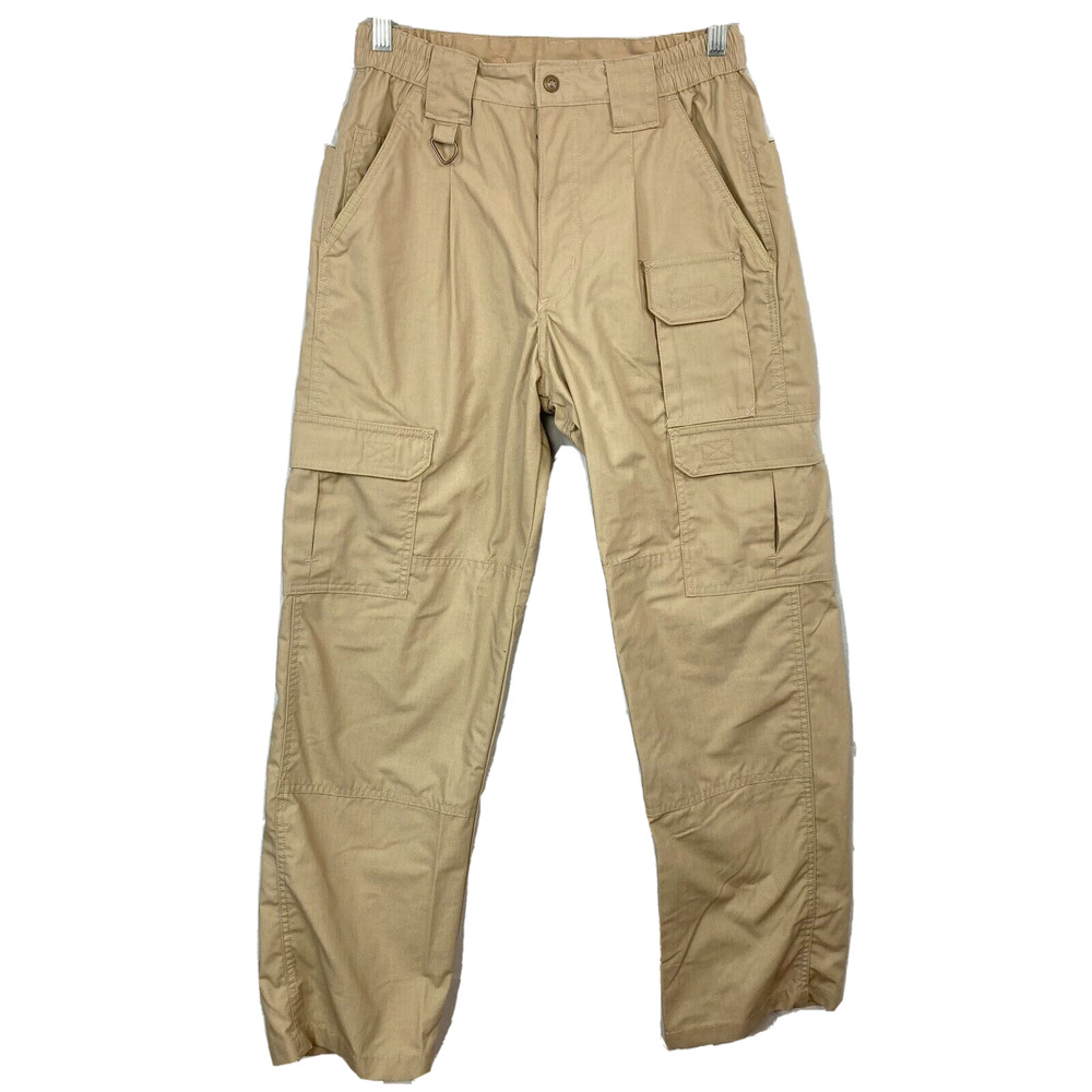 Propper Pants Mens Sz 30 Tan Khaki Tactical Cargo Pockets‎ Cotton Beige Work